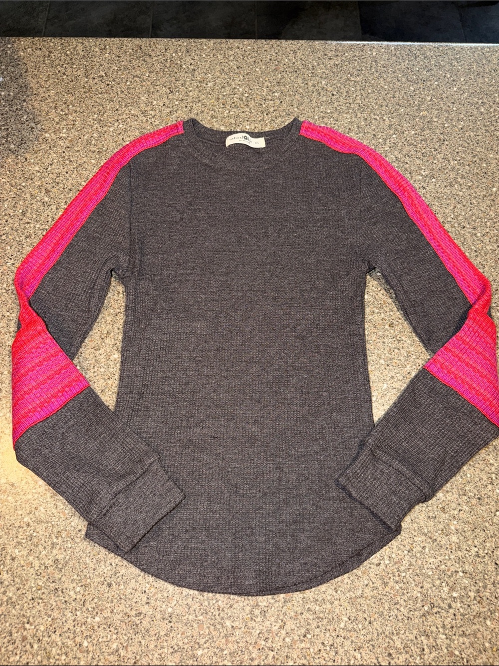 Natural life thermal sweater top